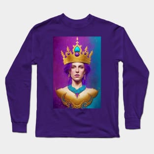 Glitter Queen 02 Long Sleeve T-Shirt